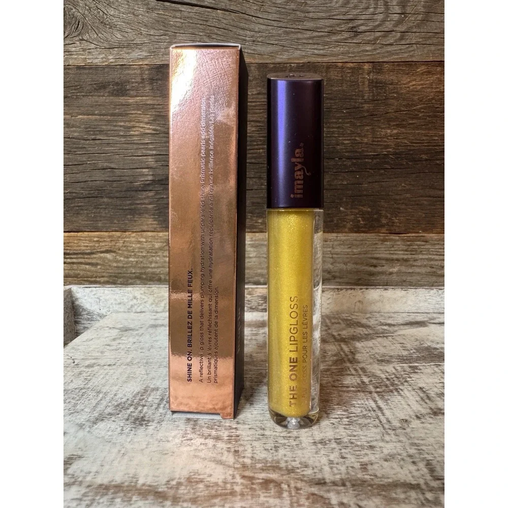 Imayla The One Shimmering Lip Gloss – 24K Kiss | NIB‎ | Gold